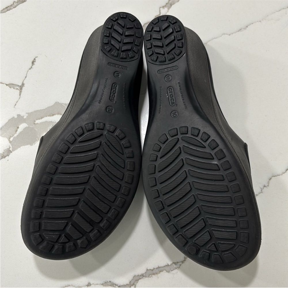 CROCS Black Women's Mules & Clogs - Picture 7 of 9